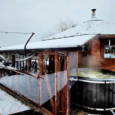 Nyaraló Egliskiu Oaze Su Pirtimi Kubilu- Privatumas Garantuotas *