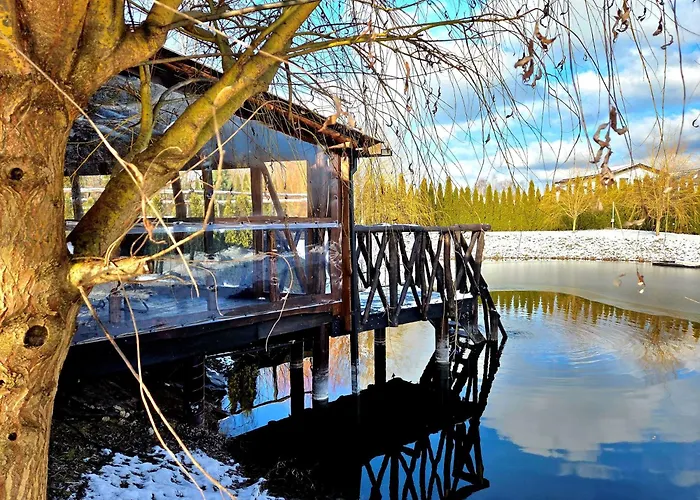 Prázdninový dům Egliskiu Oaze Su Pirtimi Kubilu- Privatumas Garantuotas