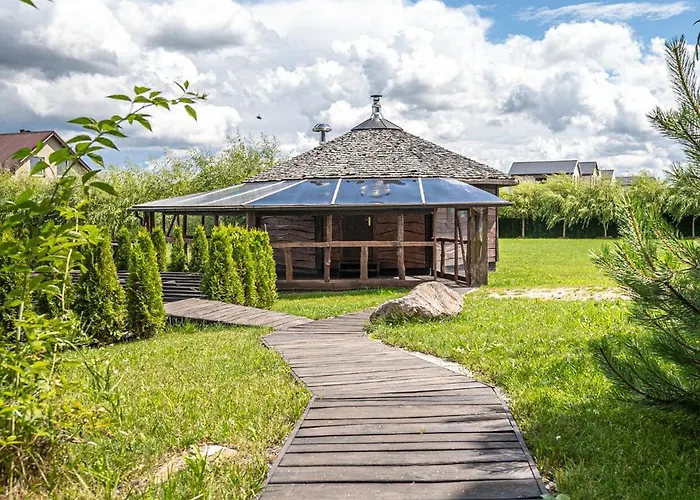 Egliskiu Oaze Su Pirtimi Kubilu- Privatumas Garantuotas Semesterbostad