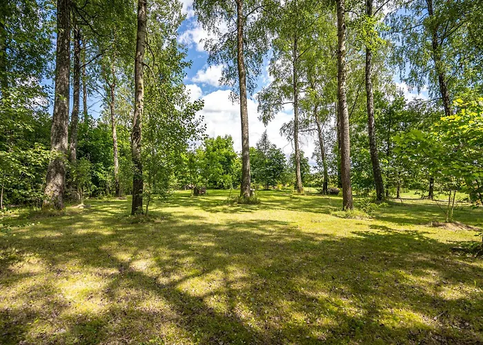 Semesterbostad Egliskiu Oaze Su Pirtimi Kubilu- Privatumas Garantuotas Vilnius